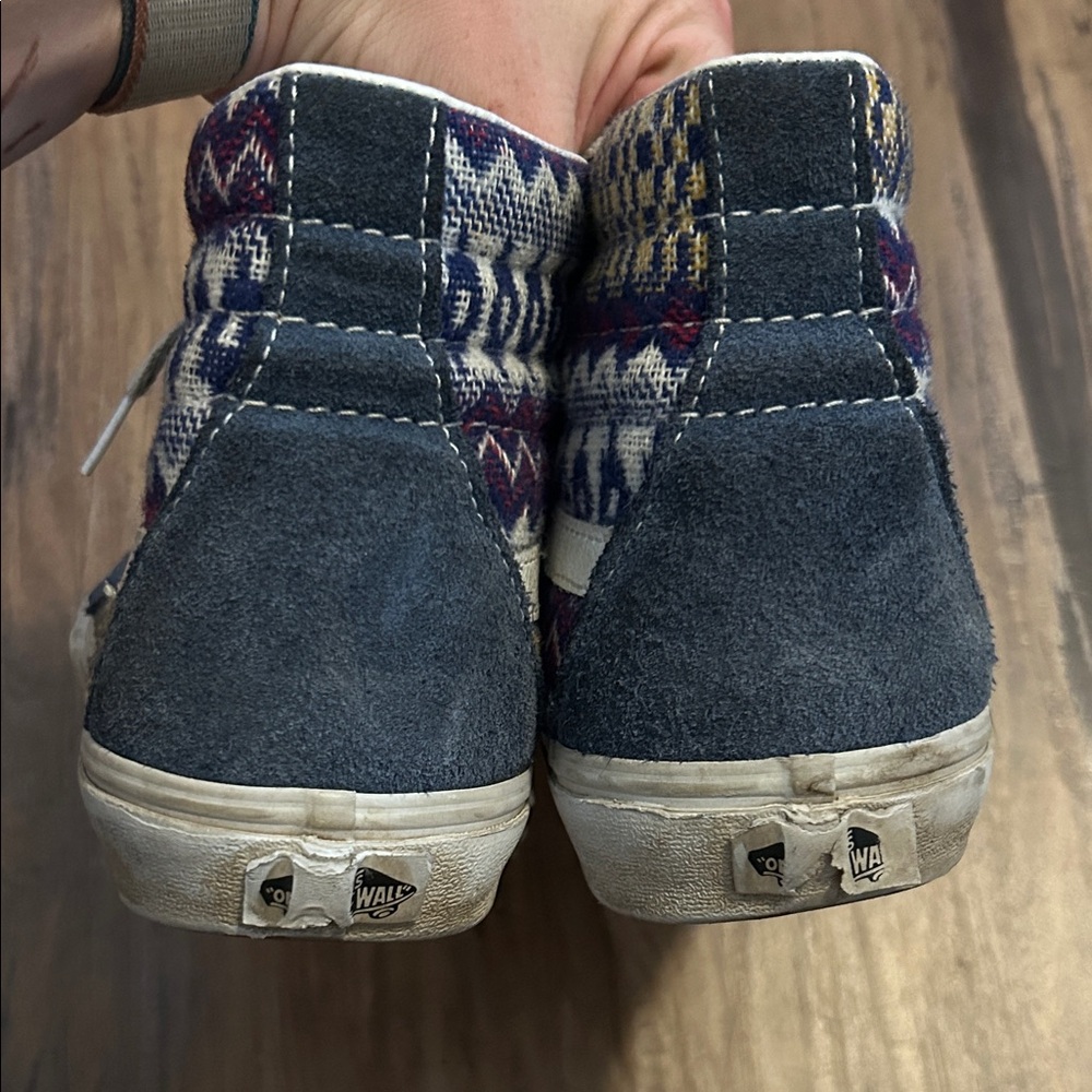 Patterned Vans High Tops - Picture 4 of 5